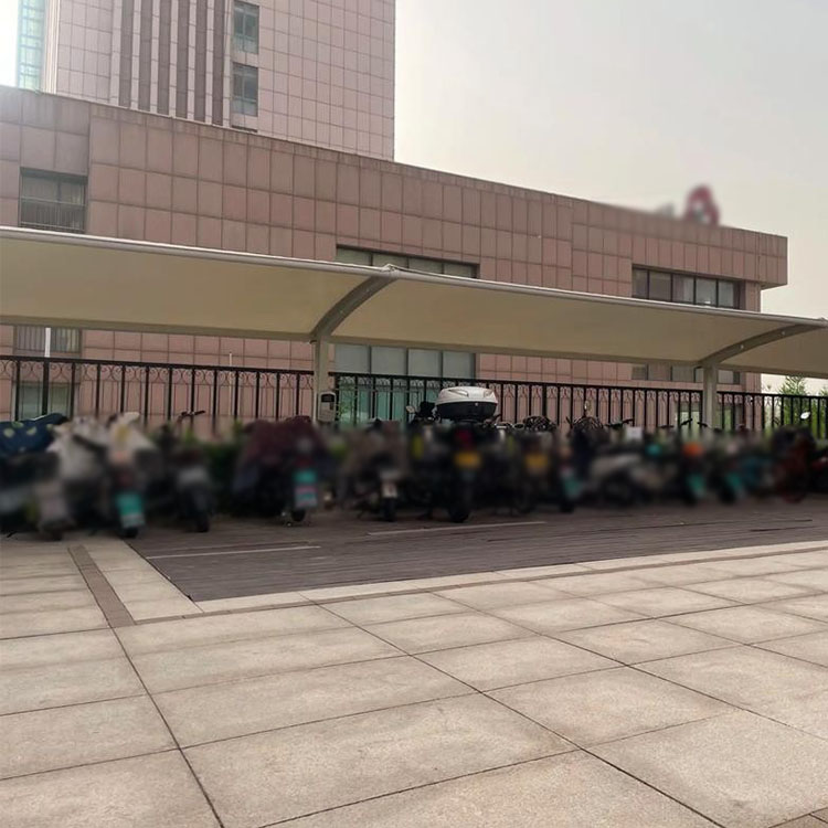 塔河县膜结构电动车棚