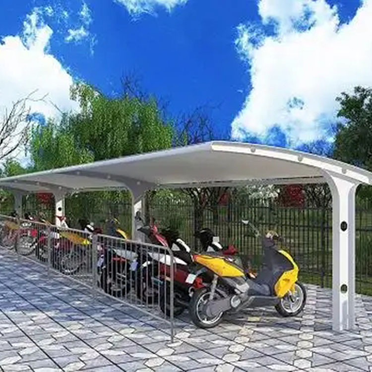 塔河县膜结构电动车棚